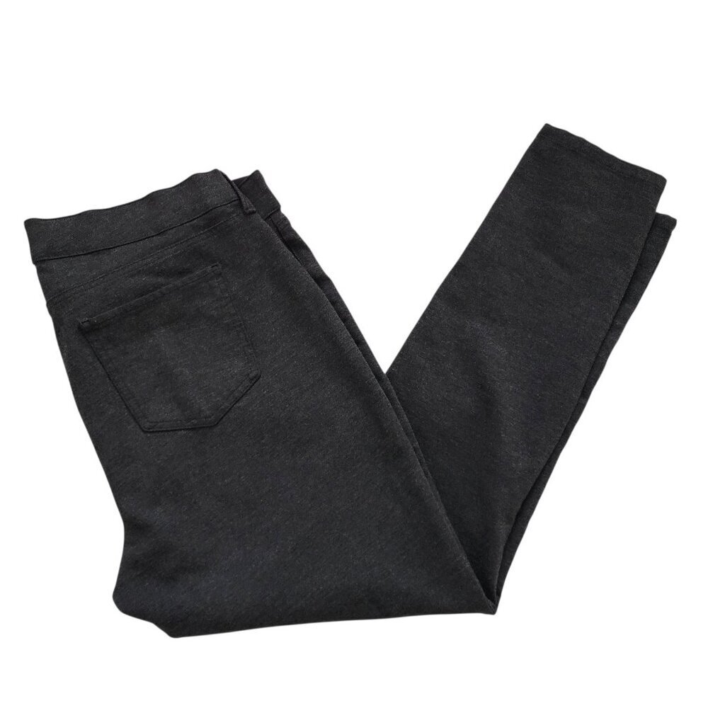 DARK GREY A.N.A.  STRETCH JEGGINGS SIZE 18W